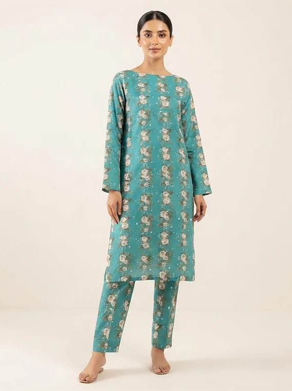 2pc Printed Lawn Edit 2026 Vol-FA02 (D-63)
