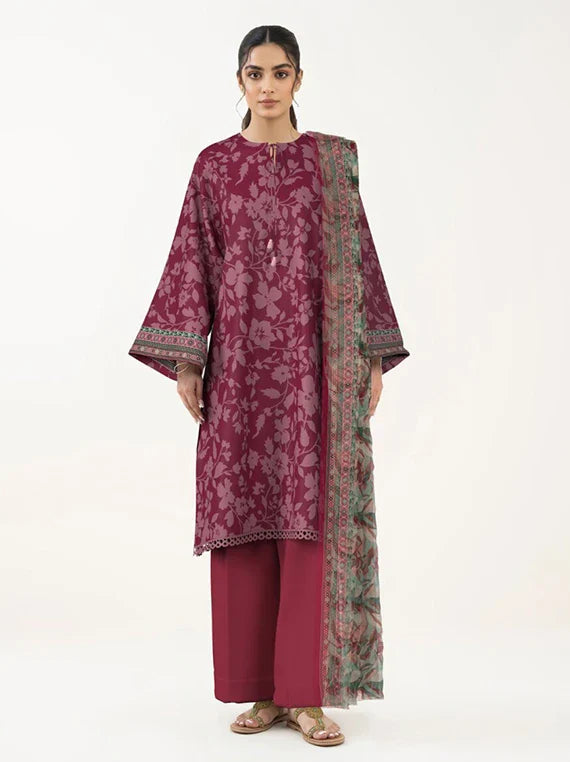 3PC SAPPHIRE Printed Lawn Collection 2026 Vol-06 (3PB-WS26CL6-52)