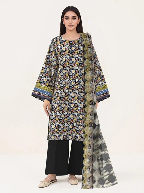 3PC SAPPHIRE Printed Lawn Collection 2026 Vol-06 (3PB-WS26CL6-57)