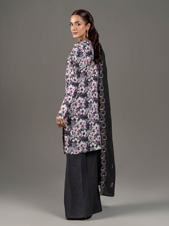 3PC Printed Linen Karandi Collection 2025 by Sitara Textile (D-636)