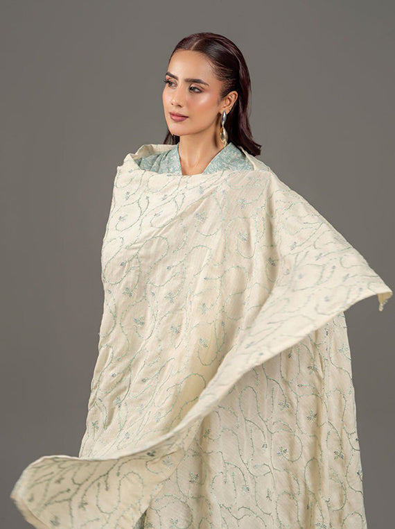 3PC Printed Linen Karandi Collection 2025 by Sitara Textile (D-637)