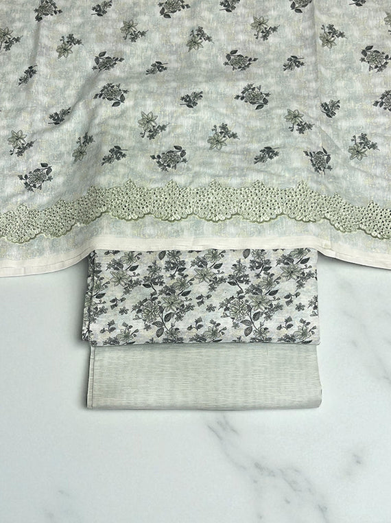 3 Piece Embroidered Karandi Mother Edit25 Vol-25DK02 (D-02)