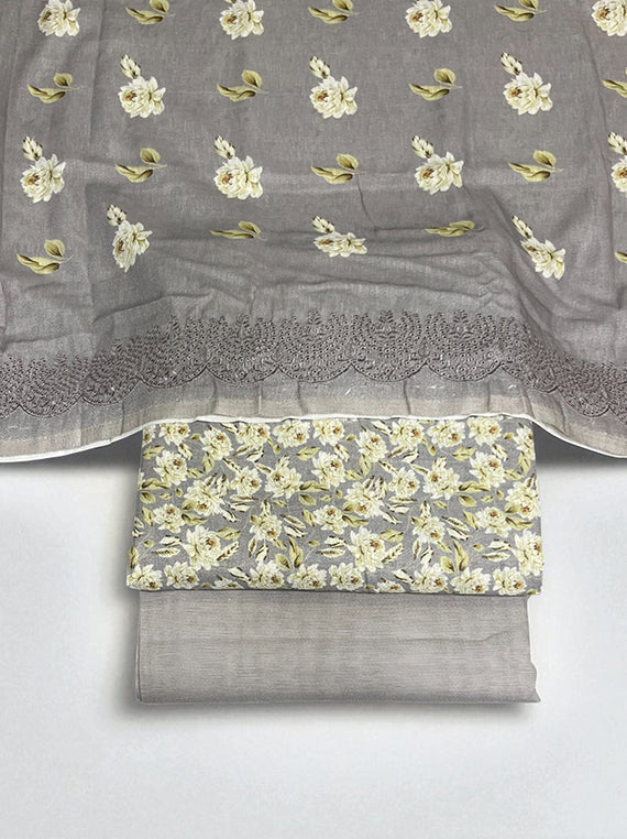 3 Piece Embroidered Karandi Mother Edit25 Vol-25DK08 (D-08)