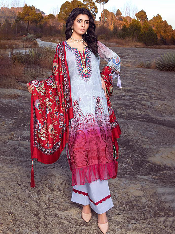 Cozy Winter Unstitch Collection 2026 (Al Zohaib WB20-04)