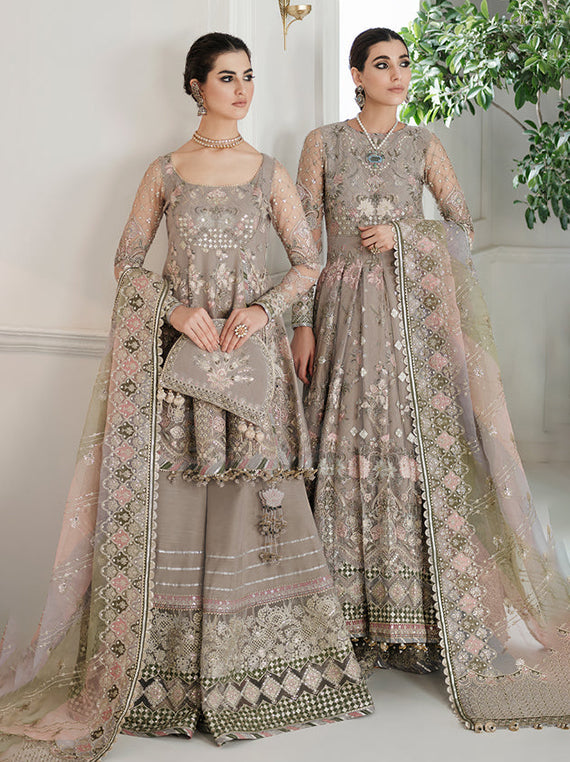 Baroque Embroidered Chiffon Multi Collection 2026 (BQU-CH10-08)