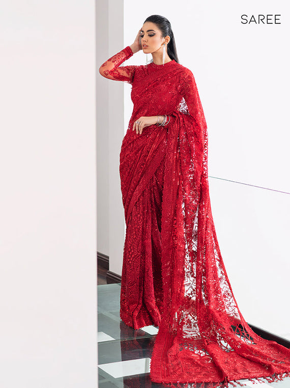 Baroque Embroidered Chiffon Multi Collection 2026 (BQU-CH09-06)