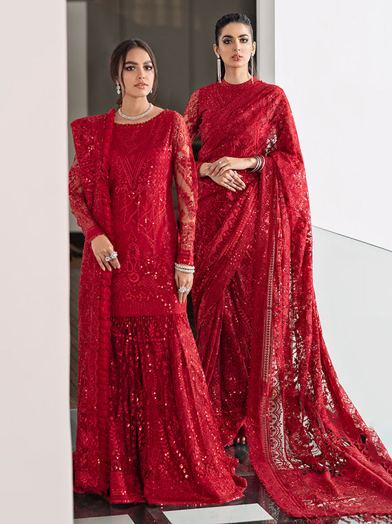 Baroque Embroidered Chiffon Multi Collection 2026 (BQU-CH09-06)