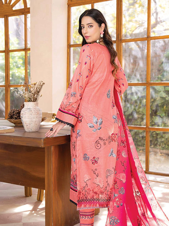 Ayat by BMF Embroidered Lawn Collection 2025 Vol-1205 (D-06)