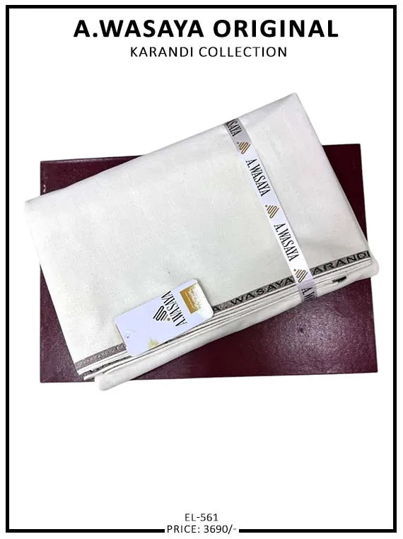A.Wasaya Karandi Gents Collection 2024 Vol-EL561 (EL-561-01)