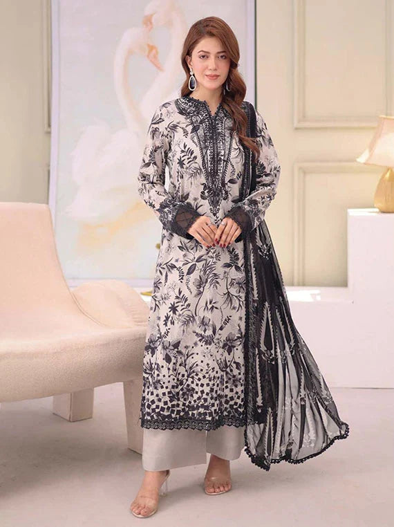 AAFREEN by Riaz Arts Lawn Collection 2026 (AF-244)