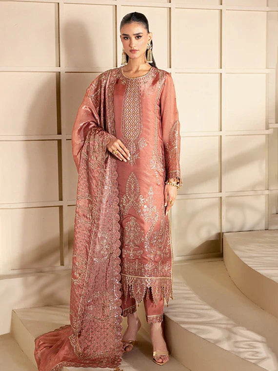 AAINA by Alizeh Embroidered Sheesha Silk Collection 2026 (2237-Naia)