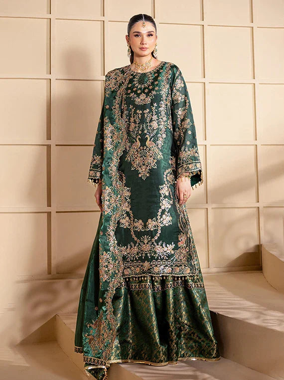 AAINA by Alizeh Embroidered Sheesha Silk Collection 2026 (2246-Gota)