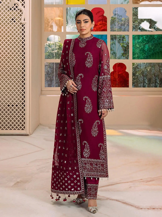 Alizeh Exclusive Formals Collection 2026 (AF-DUA-3011-Amaya Magenta)