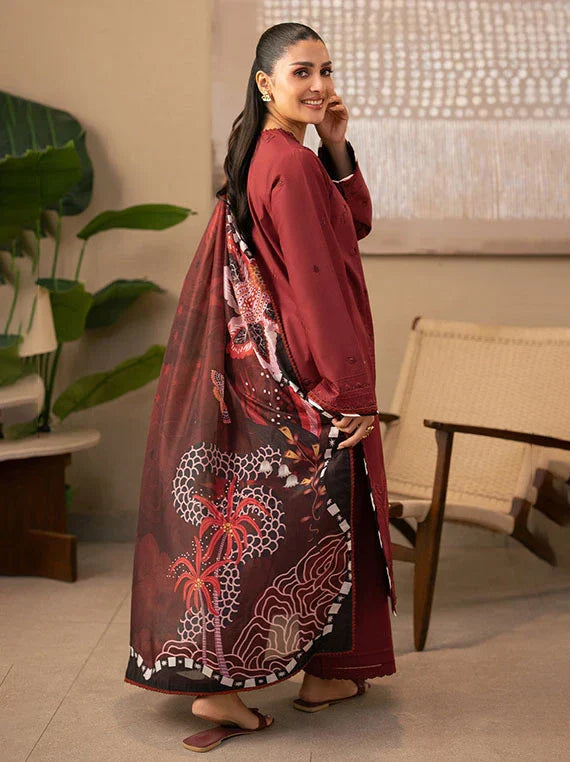 AFSANAH by Seran Embroidered Lawn Collection 2026 Vol-01 (03-Rima)