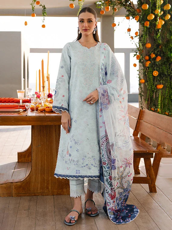 AFSANAH by Seran Embroidered Lawn Collection 2026 Vol-01 (11-Alara)
