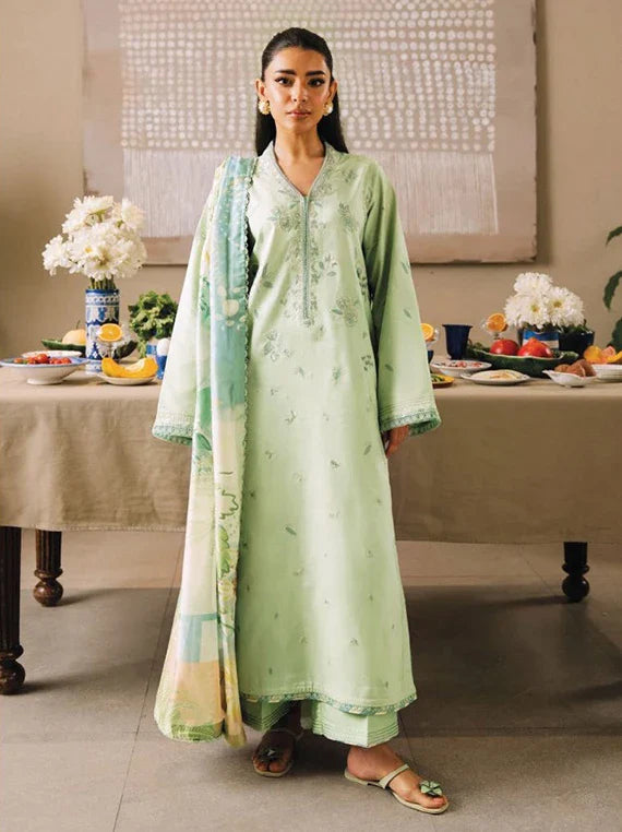 AFSANAH by Seran Embroidered Lawn Collection 2026 Vol-02 (REEB D-10)