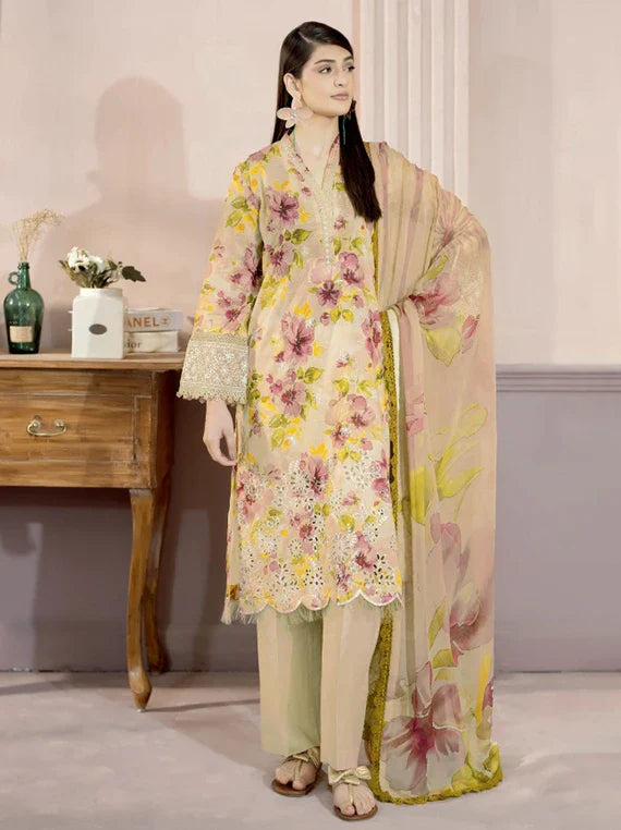 ALIRA by Johra Signature Summer Lawn Collection 2026 (JS-152)
