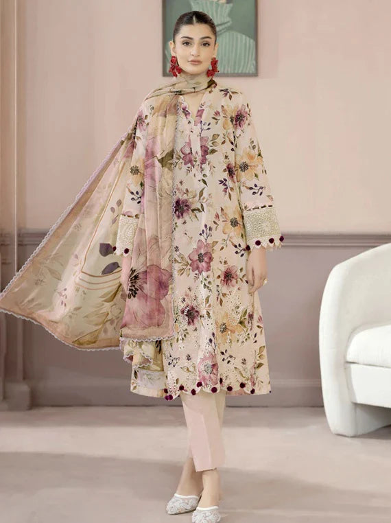 ALIRA by Johra Signature Summer Lawn Collection 2026 (JS-155)