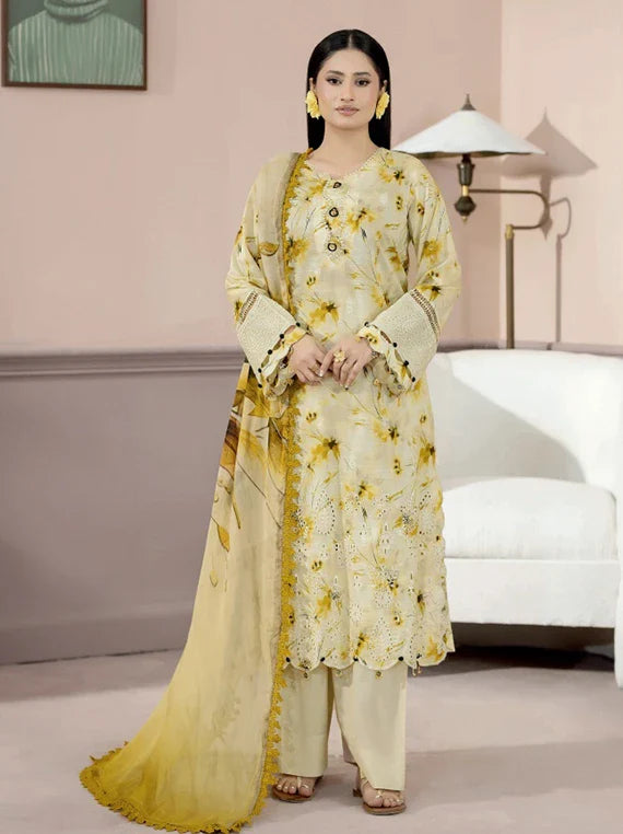 ALIRA by Johra Signature Summer Lawn Collection 2026 (JS-156)