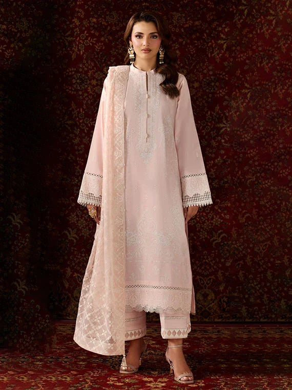 ALIZEH Embroidered Lawn Summer Collection 2026 (AFEL-7058)