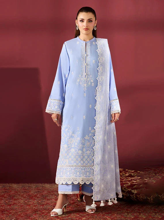 ALIZEH Embroidered Lawn Summer Collection 2026 (AFEL-7059)