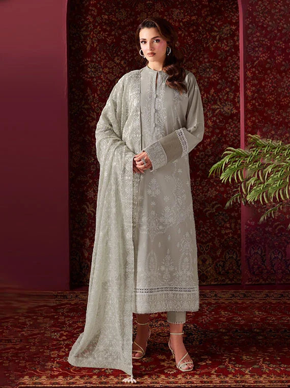 ALIZEH Embroidered Lawn Summer Collection 2026 (AFEL-7060)