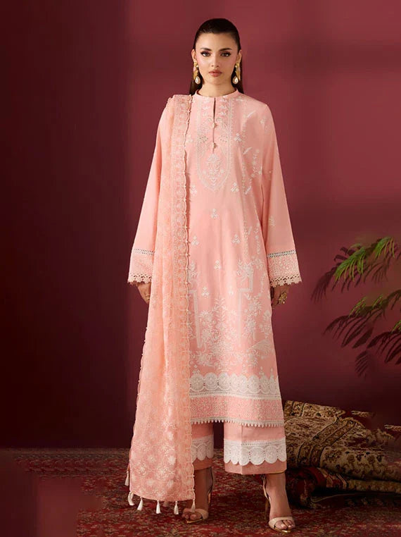 ALIZEH Embroidered Lawn Summer Collection 2026 (AFEL-7063)