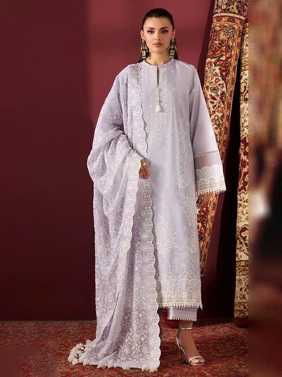 ALIZEH Embroidered Lawn Summer Collection 2026 (AFEL-7065)