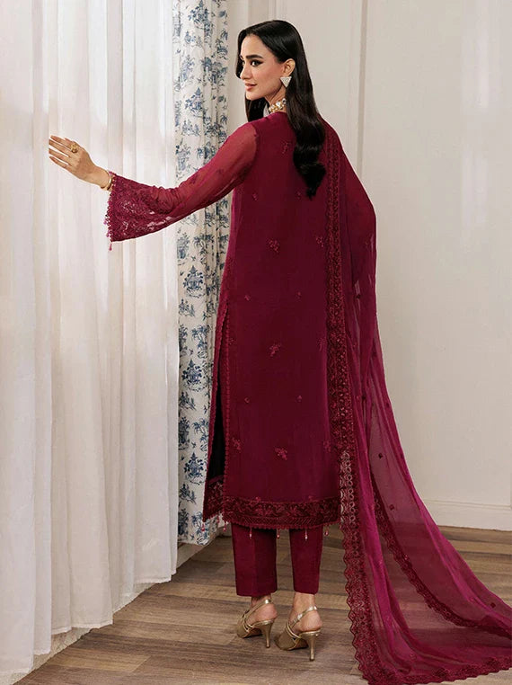 ALKAUSAR Luxe Chiffon Embroidered Collection 2026 (04-Harmony)