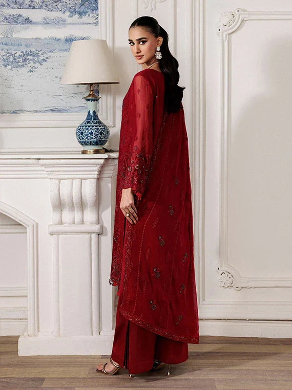 ALKAUSAR Luxe Chiffon Embroidered Collection 2026 (06-Heirloom)