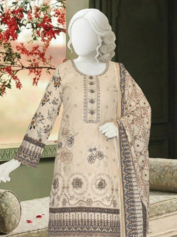 AMAL By ABC Printed Embroidered Lawn Collection 2026 (D-02)