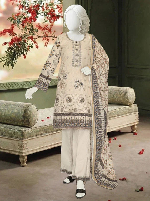 AMAL By ABC Printed Embroidered Lawn Collection 2026 (D-02)