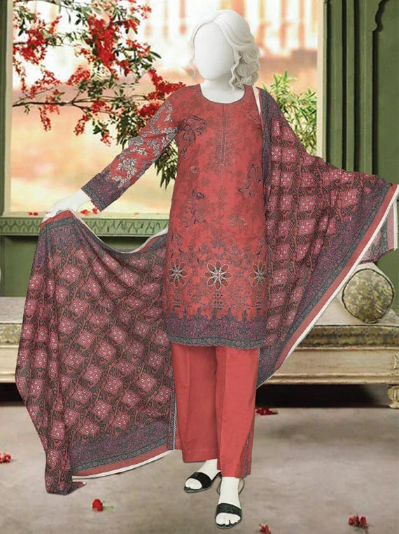 AMAL By ABC Printed Embroidered Lawn Collection 2026 (D-05)