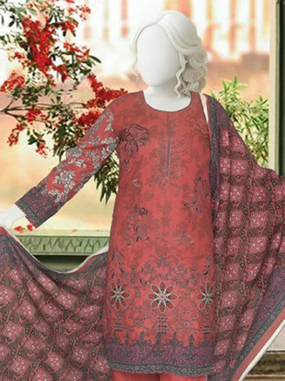 AMAL By ABC Printed Embroidered Lawn Collection 2026 (D-05)