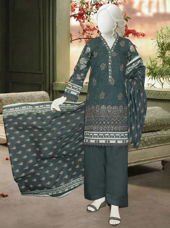 AMAL By ABC Printed Embroidered Lawn Collection 2026 (D-07)