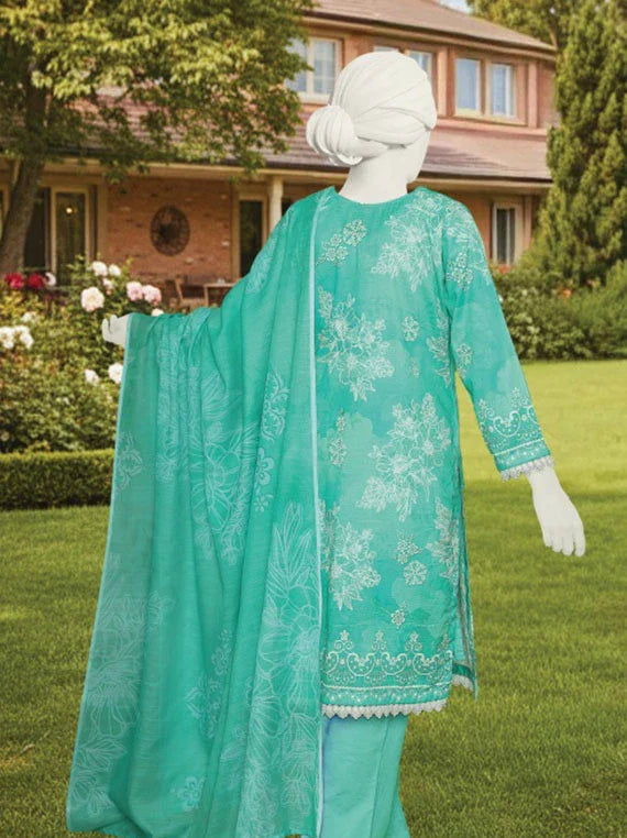 AMAYA By ABC Printed Embroidered Lawn Collection 2026 (D-01)