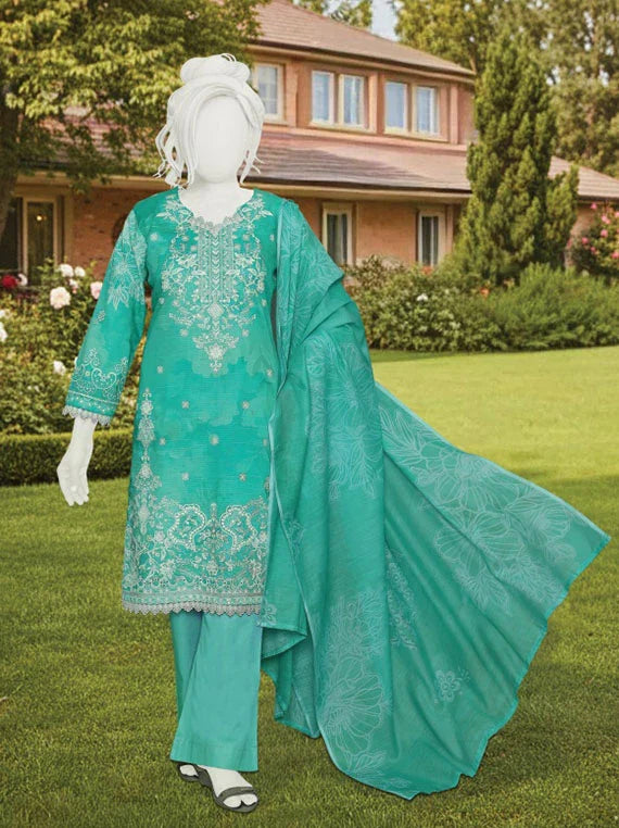 AMAYA By ABC Printed Embroidered Lawn Collection 2026 (D-01)