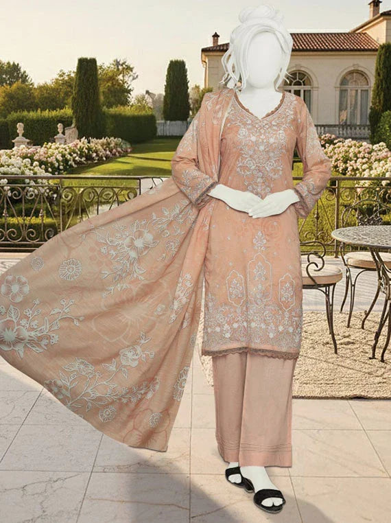 AMAYA By ABC Printed Embroidered Lawn Collection 2026 (D-02)