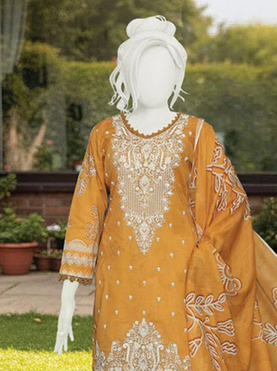 AMAYA By ABC Printed Embroidered Lawn Collection 2026 (D-03)