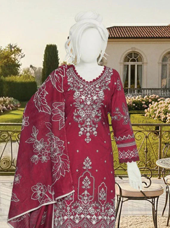 AMAYA By ABC Printed Embroidered Lawn Collection 2026 (D-04)