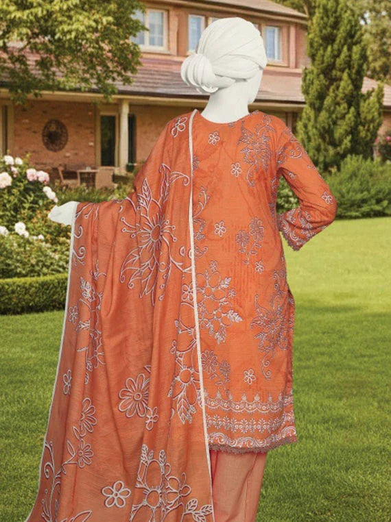 AMAYA By ABC Printed Embroidered Lawn Collection 2026 (D-06)