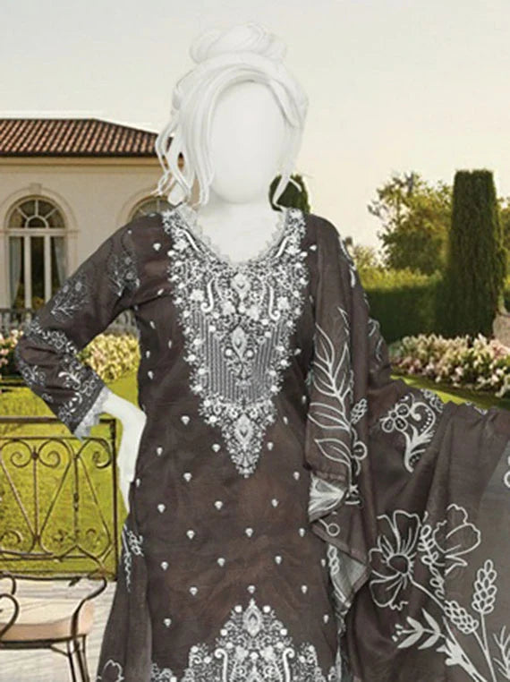 AMAYA By ABC Printed Embroidered Lawn Collection 2026 (D-10)