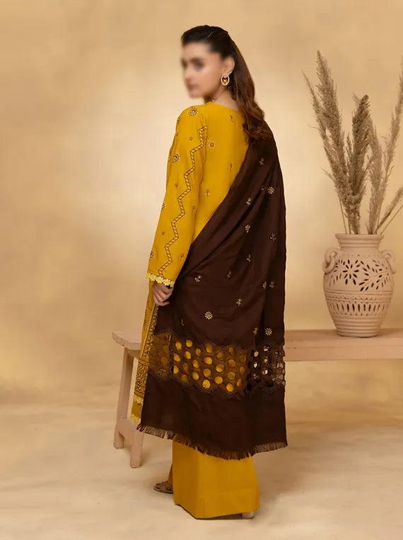 ANDAAZ by Fantak Embroidered Dhanak Collection 2025 Vol-02 (D-07)