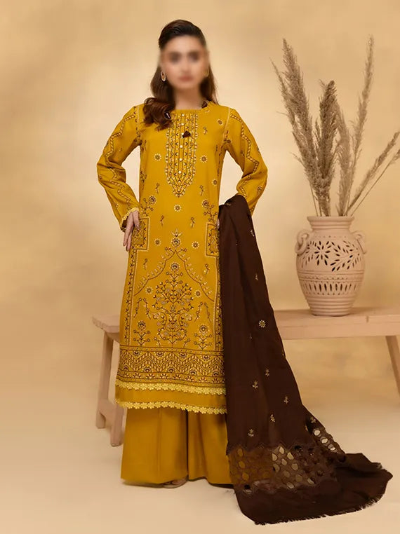 ANDAAZ by Fantak Embroidered Dhanak Collection 2025 Vol-02 (D-07)