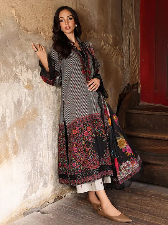 ANIIQ by Charizma Embroidered Unstitched Linen Collection'26 (ANW7-12)