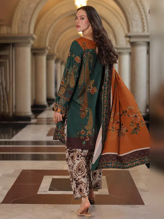 ANIIQ by Charizma Embroidered Unstitched Linen Collection'26 (ANW7-16)