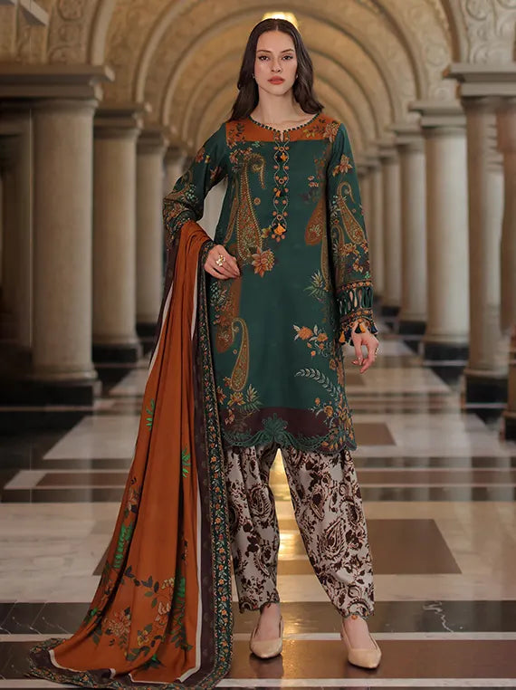 ANIIQ by Charizma Embroidered Unstitched Linen Collection'26 (ANW7-16)