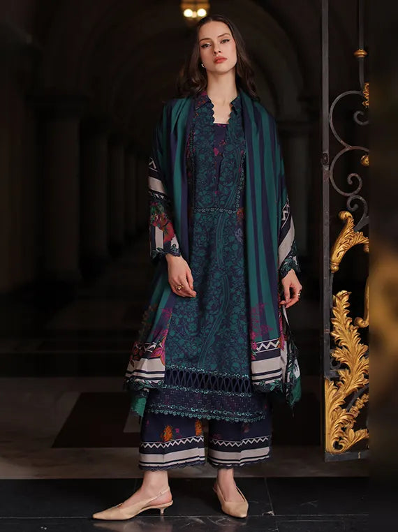ANIIQ by Charizma Embroidered Unstitched Linen Collection'26 (ANW7-17)