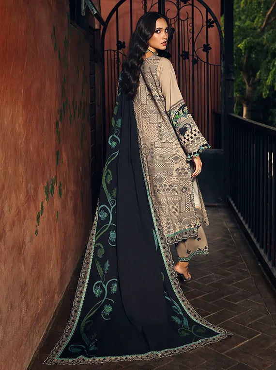ANIIQ by Charizma Embroidered Unstitched Linen Collection'26 (ANW7-19)