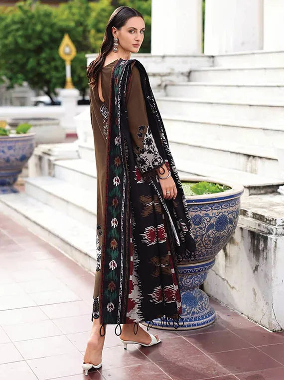 ANIIQ by Charizma Embroidered Printed Linen Collection 2025 (ANW6-02)